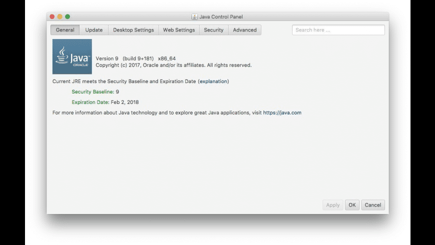 java runtime 1.8 for mac